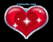corazon de destellos

