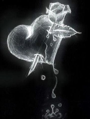 corazon en flor
